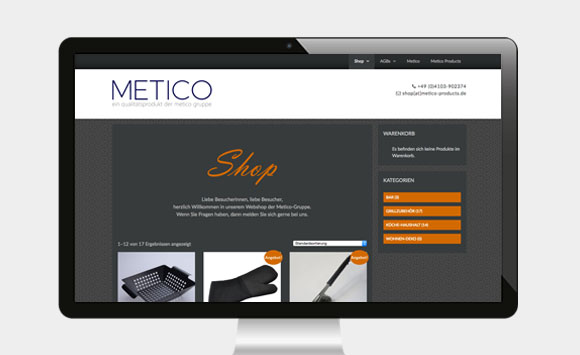 Metico Products Shop